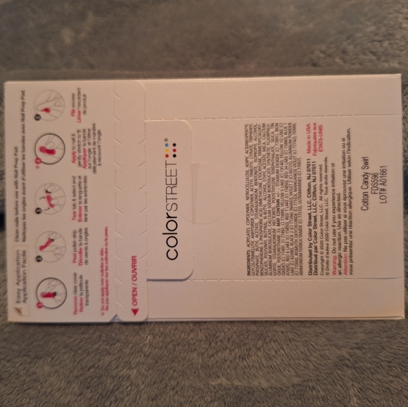 Color Street Cotton Candy Swirl NIB - Picture 2 of 2